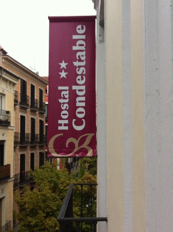 Hostal Condestable Madrid Exteriér fotografie